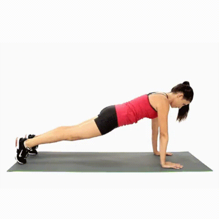 High Plank exercise Lose belly fat with this 6-minute ab workout