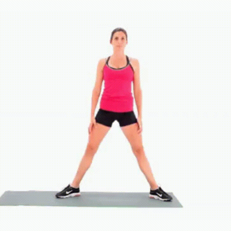 Sumo squat exercise 8 moves to tone your inner thighs