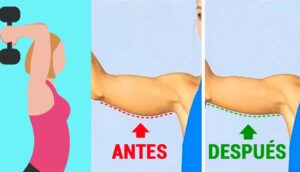 5 ejercicios para brazos con mancuernas que pueden ayudarte a eliminar la flacidez