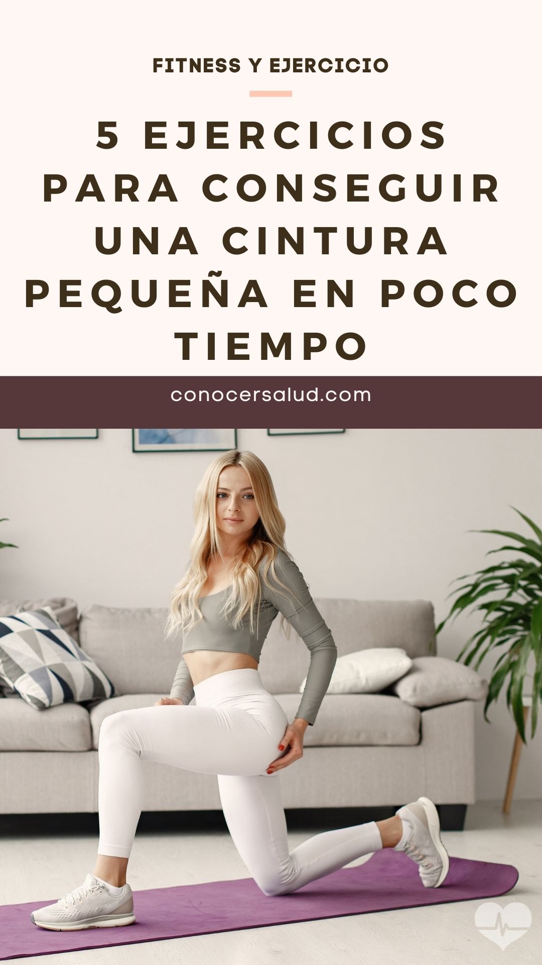 5 ejercicios para conseguir una cintura pequeña en poco tiempo