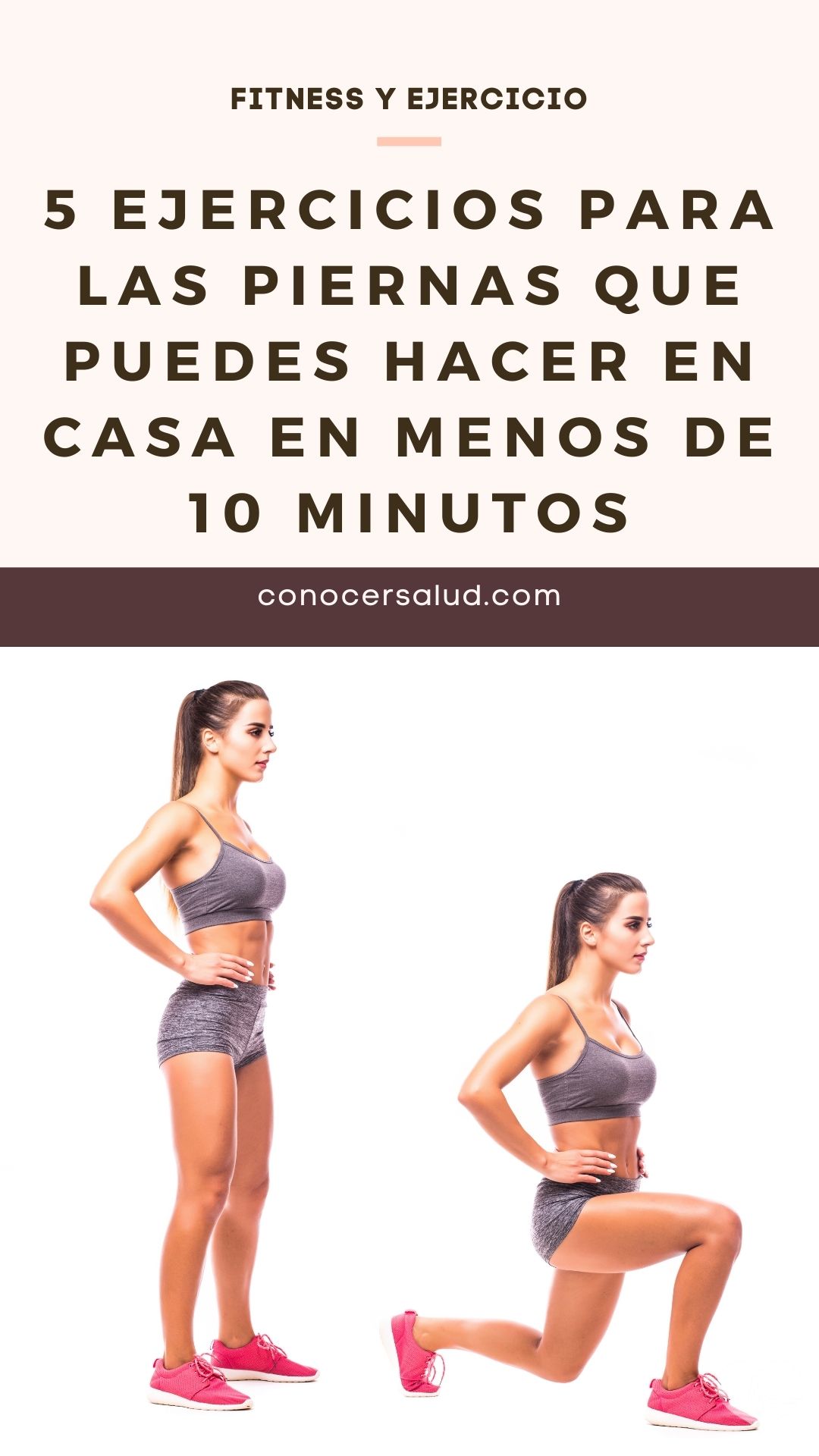 5 ejercicios para las piernas que puedes hacer en casa en menos de 10 minutos y sin material