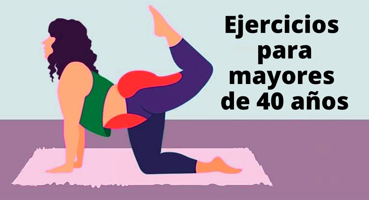 5 ejercicios para mujeres mayores de 40 años que deberían hacer cada semana