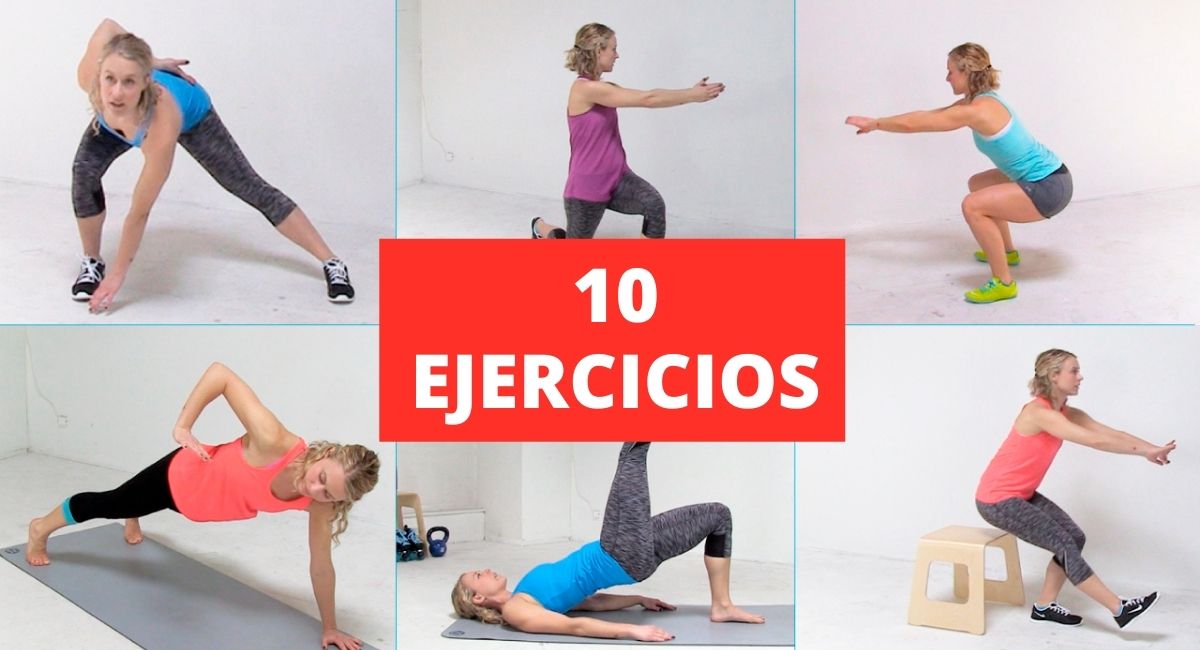 Los 10 mejores ejercicios para mujeres