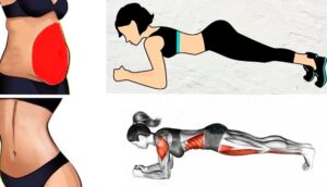 Plancha o Flexiones: ¿Qué es más eficaz para quemar la grasa del vientre?