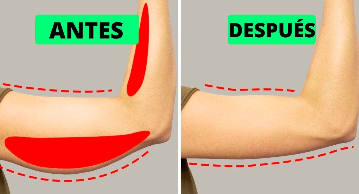 Los mejores ejercicios para quitar la grasa de los brazos