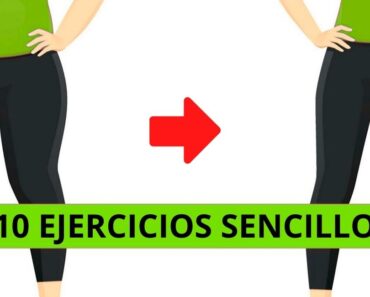 10 ejercicios (sencillos) para reducir las caderas y los muslos rápidamente