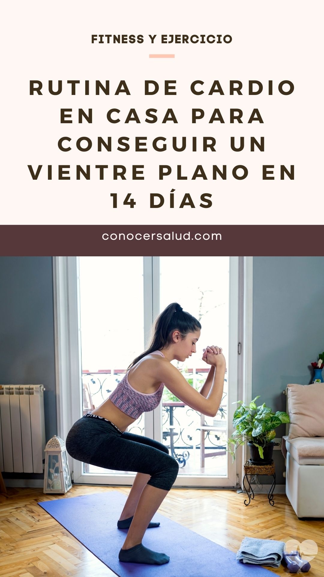 Rutina de cardio en casa para conseguir un vientre plano en 14 días