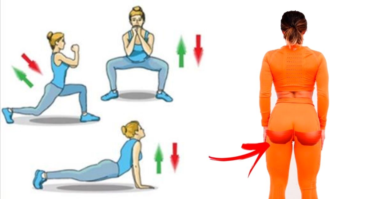 5 ejercicios fáciles para tener unos gluteos firmes