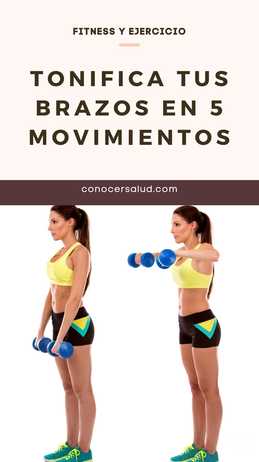 Tonifica tus brazos en 5 movimientos