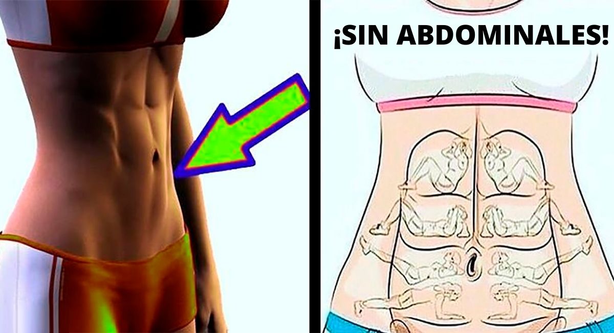 8 ejercicios para conseguir abdominales planos que no son abdominales