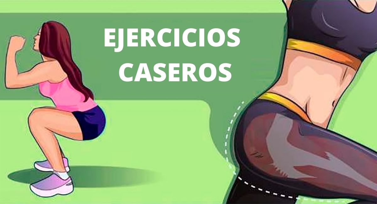 10 minutos de ejercicios caseros para gluteos más redondos