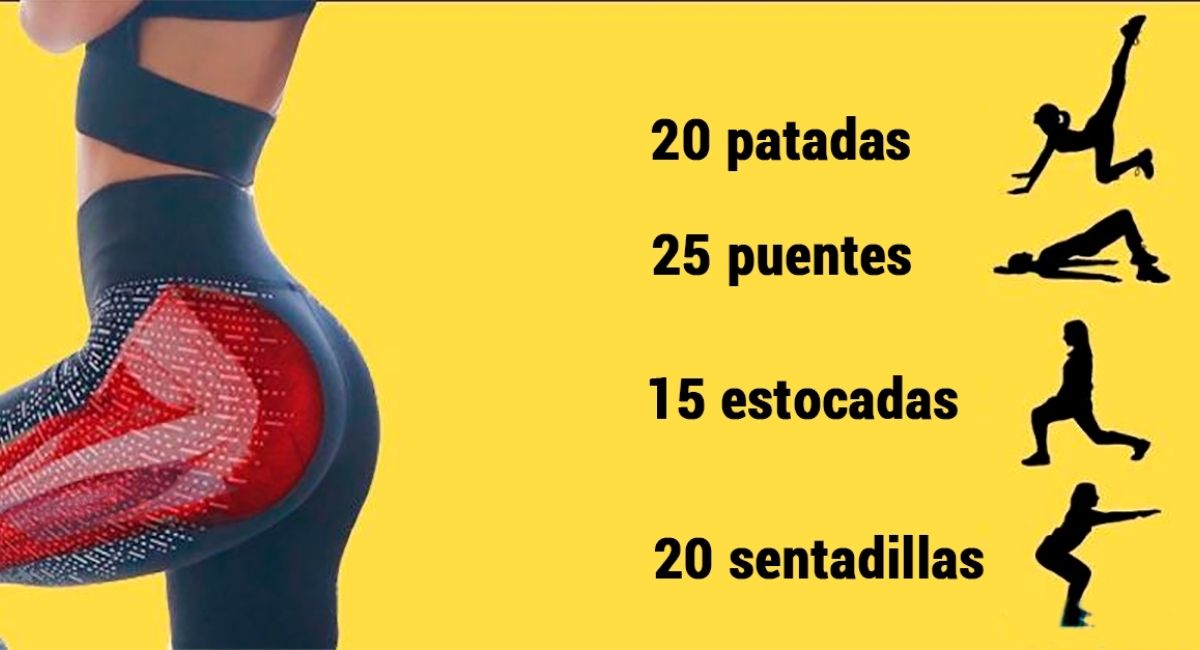 Entrenamiento de glúteos de 15 minutos que ayuda a las mujeres de más de 40 años a tener unos glúteos más firmes