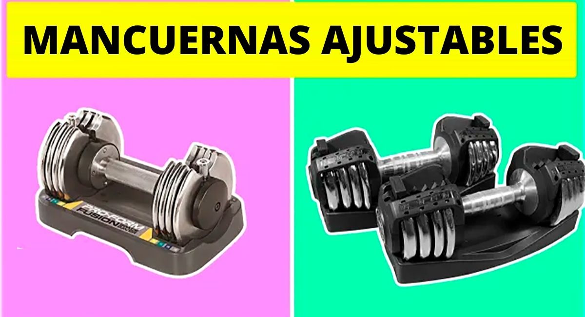 Las mejores mancuernas ajustables para el entrenamiento de fuerza en casa