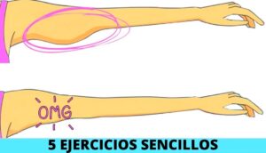 Tonifica los brazos con estos 5 sencillos ejercicios