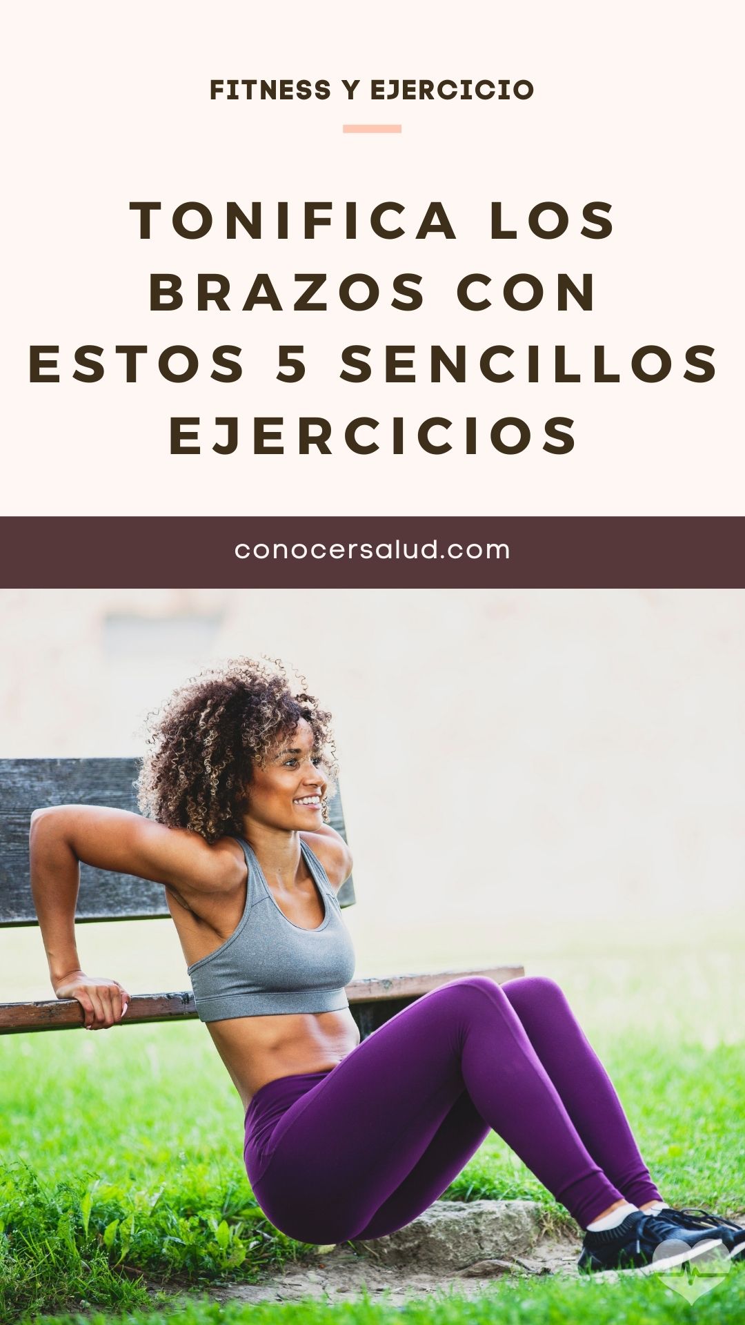 Tonifica los brazos con estos 5 sencillos ejercicios