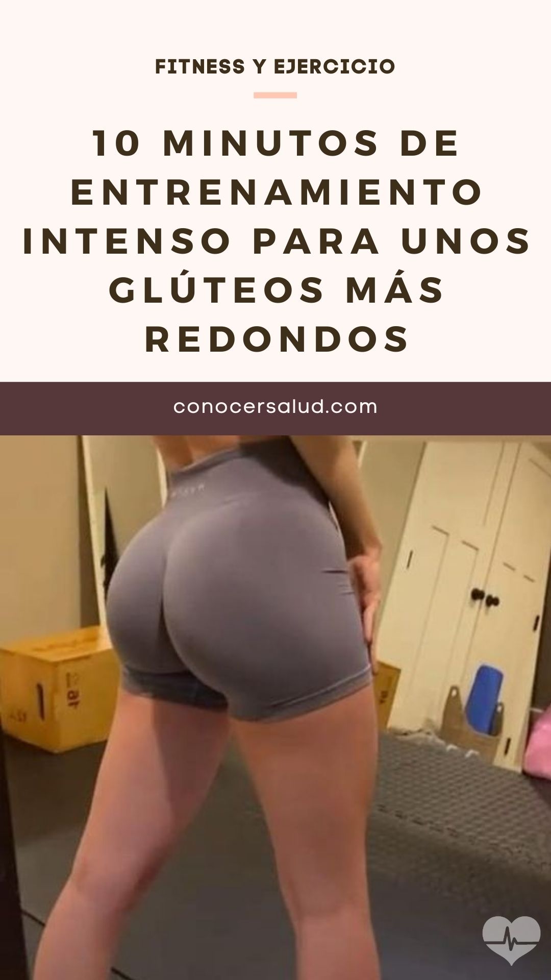 10 minutos de entrenamiento intenso para unos glúteos más redondos