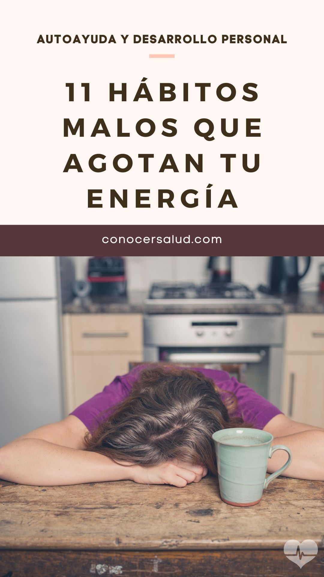 11 hábitos malos que agotan tu energía