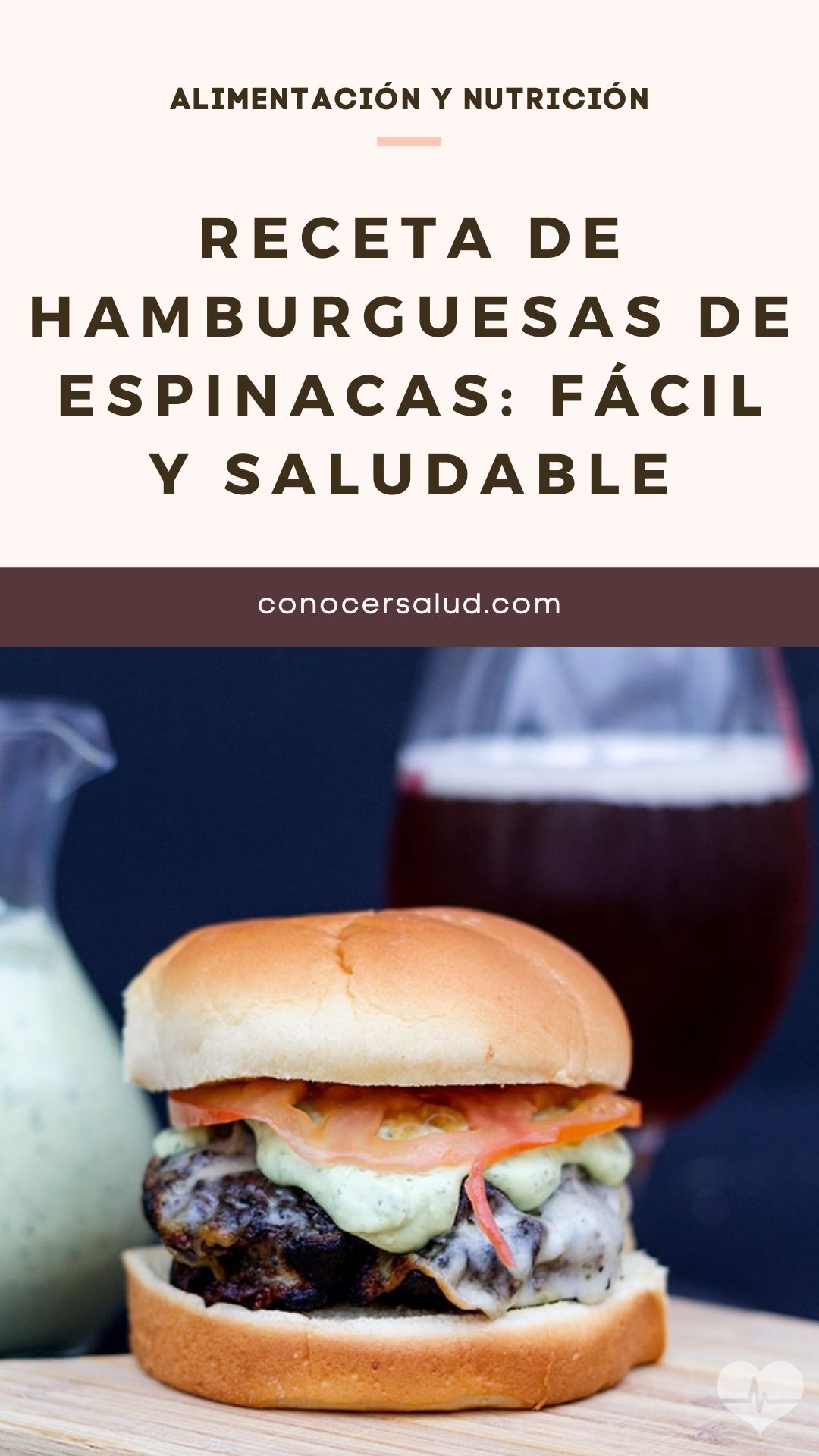 Receta de hamburguesas de espinacas: fácil y saludable