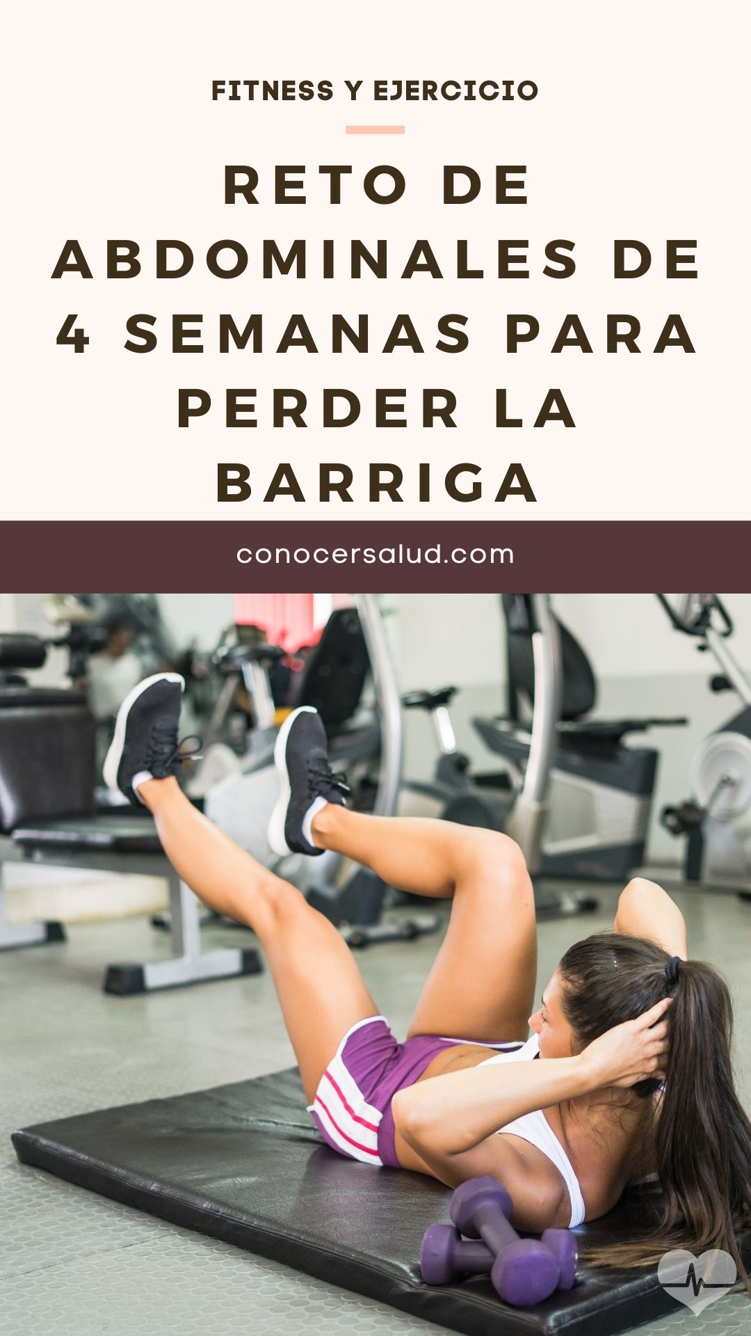 Reto de abdominales de 4 semanas para perder la barriga