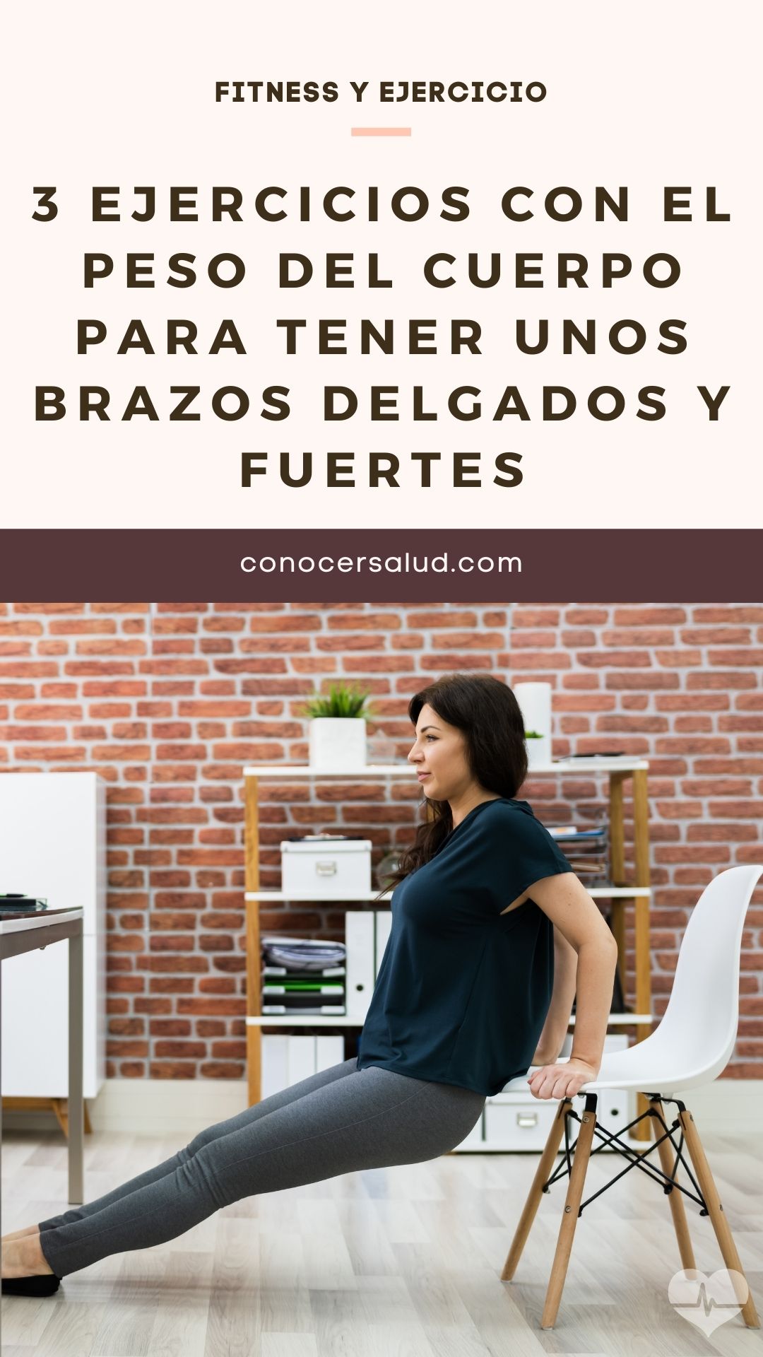 3 ejercicios con el peso del cuerpo para tener unos brazos delgados y fuertes