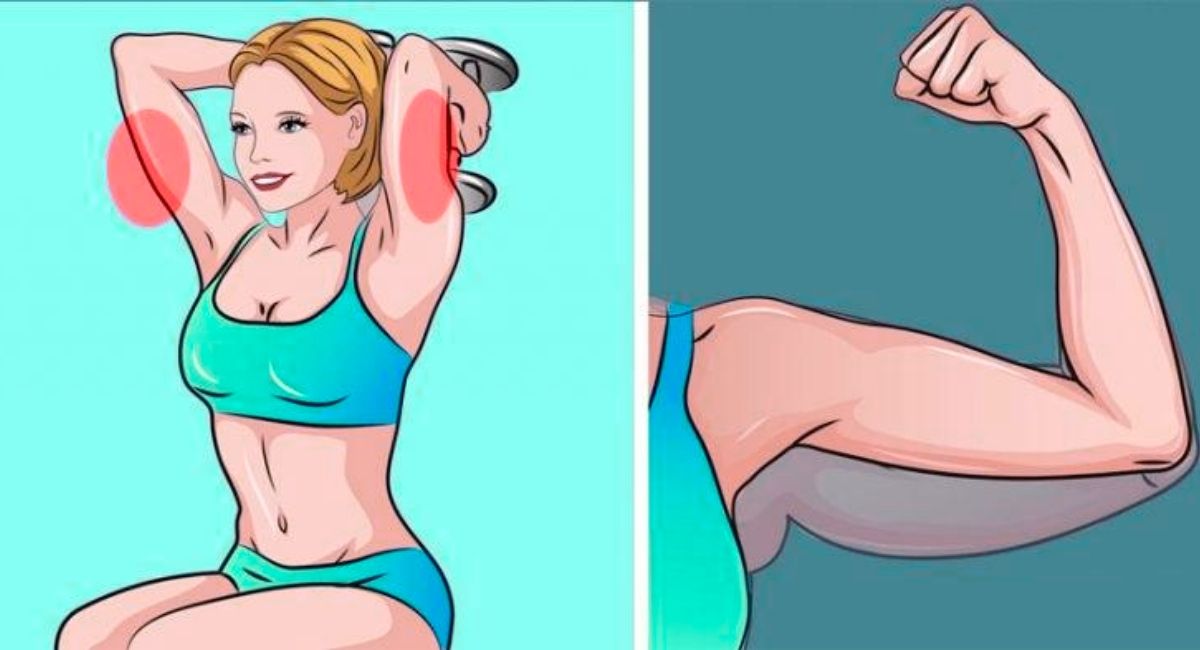 3 ejercicios con el peso del cuerpo para tener unos brazos delgados y fuertes
