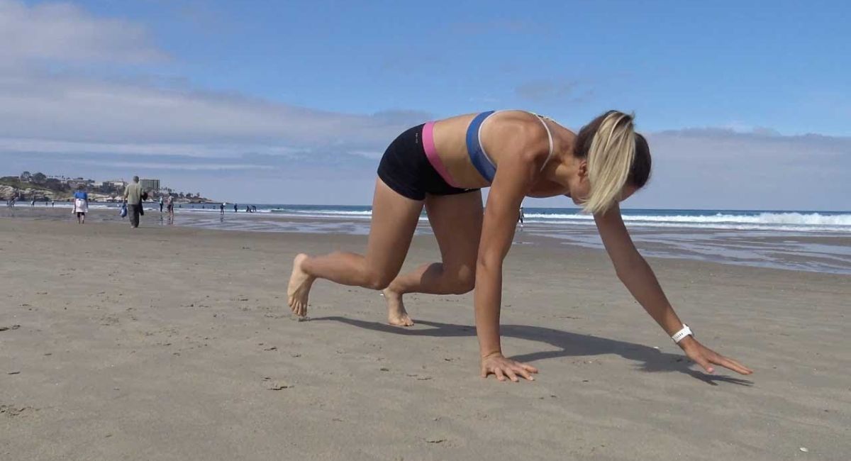 Los 5 mejores ejercicios para hacer en la playa, sin equipo