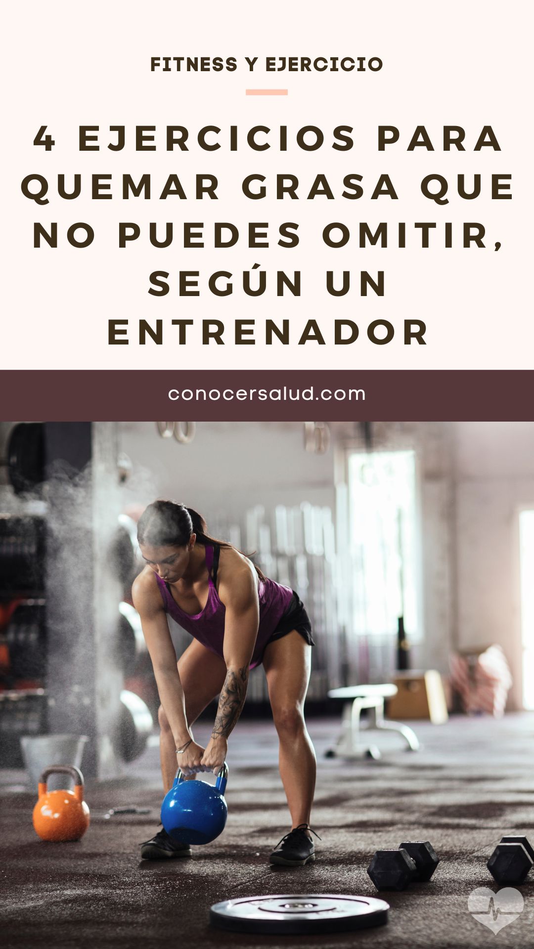 4 ejercicios para quemar grasa que no puedes omitir, según un entrenador