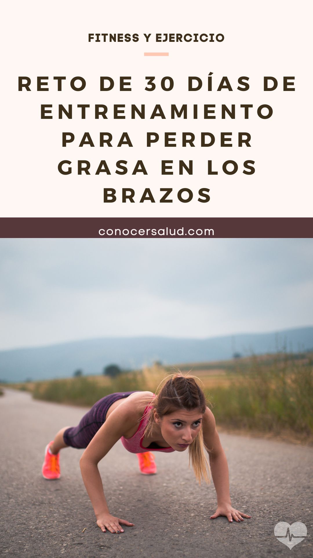 Reto de 30 días de entrenamiento para perder grasa en los brazos