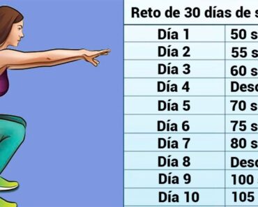 Glúteos de ensueño con el reto de 30 días de sentadillas