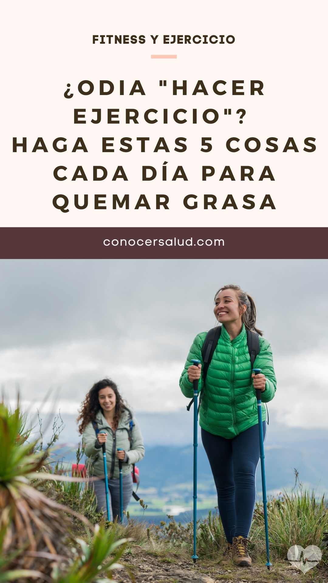 ¿Odia "hacer ejercicio"? Haga estas 5 cosas cada día para quemar grasa