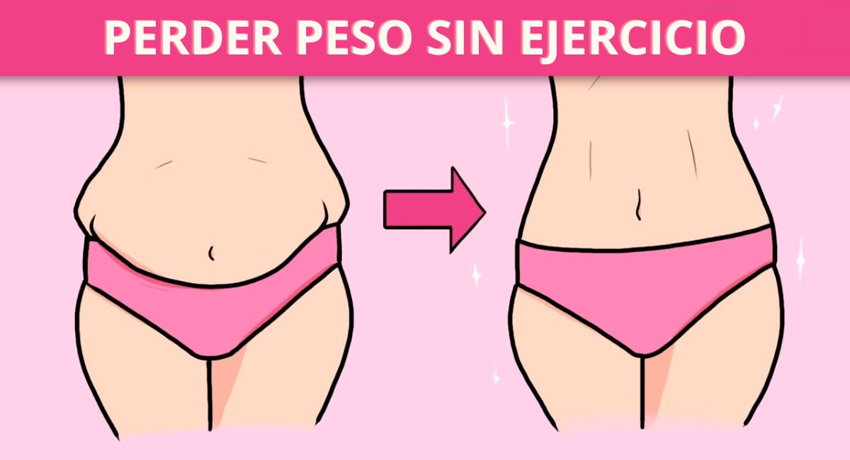 5 maneras fáciles de quemar grasa sin "hacer ejercicio"