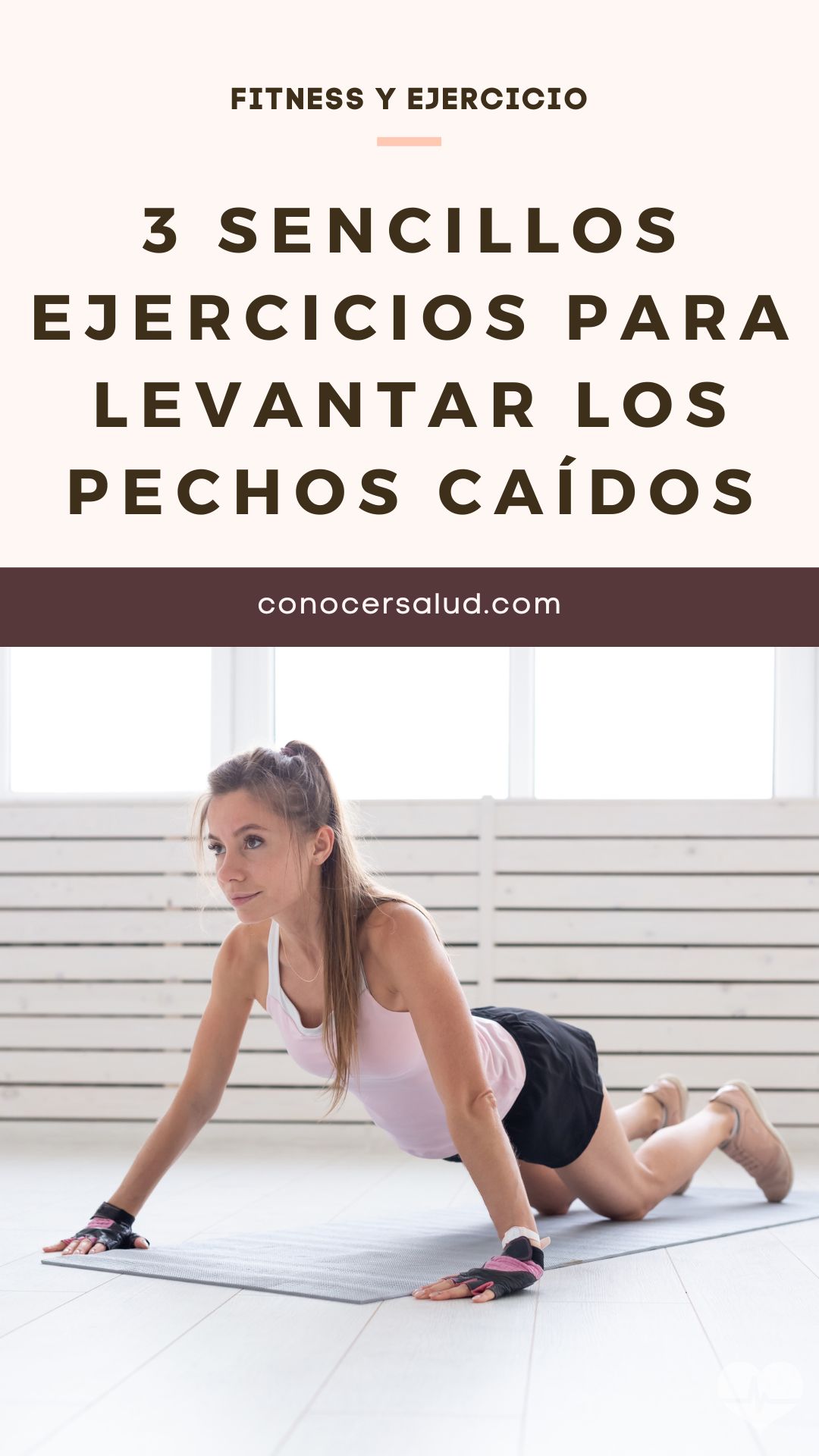 3 sencillos ejercicios para levantar los pechos caídos