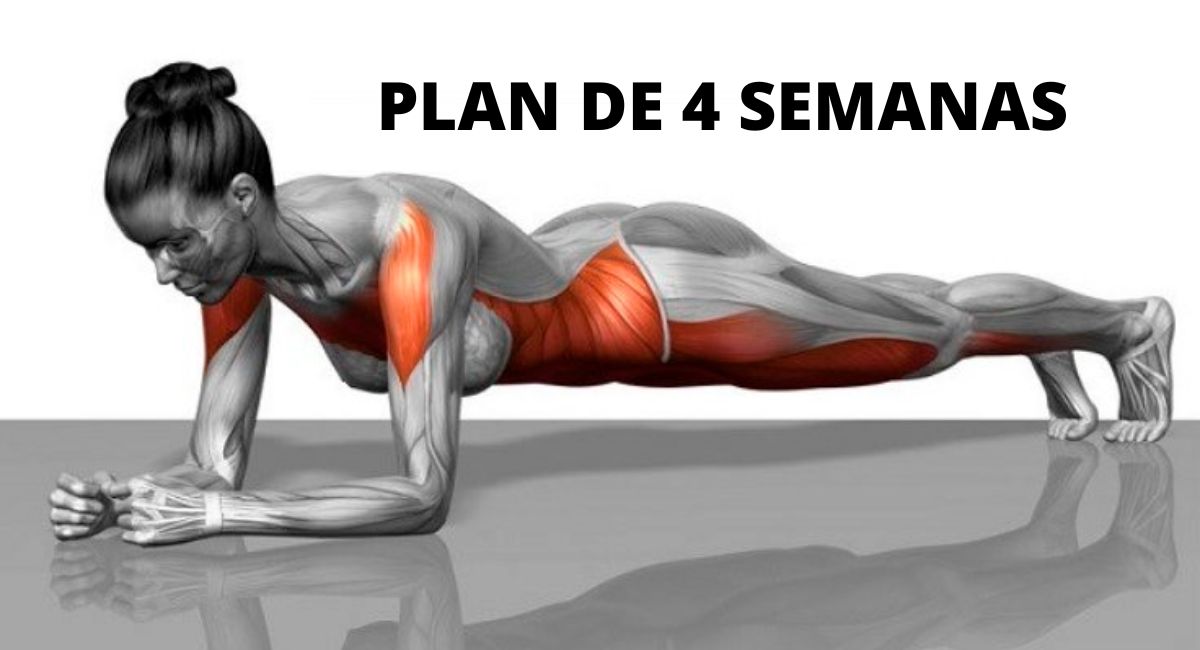 Transforma tu cuerpo en sólo 4 semanas con estos 5 sencillos ejercicios