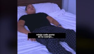 Este truco viral de Tiktok muestra cómo quedarse dormido en 2 minutos