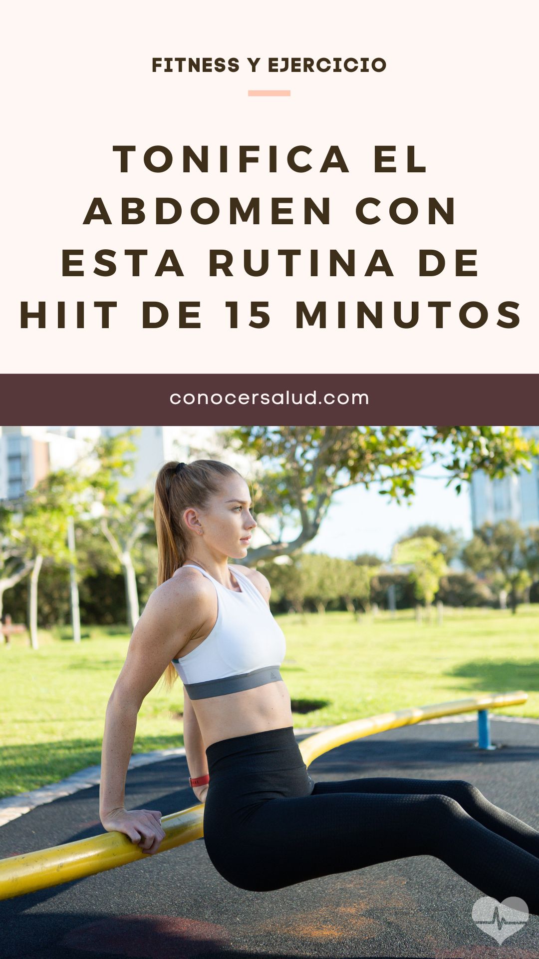 Tonifica el abdomen con esta rutina de HIIT de 15 minutos