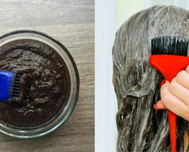 Tinte casero (sin químicos) para mantener tu cabello negro intenso