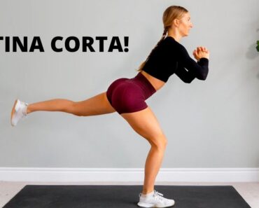 Tonifica tus glúteos y piernas con esta rutina corta