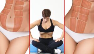 5 ejercicios para aplanar el abdomen mientras se está sentado (10 minutos al día)