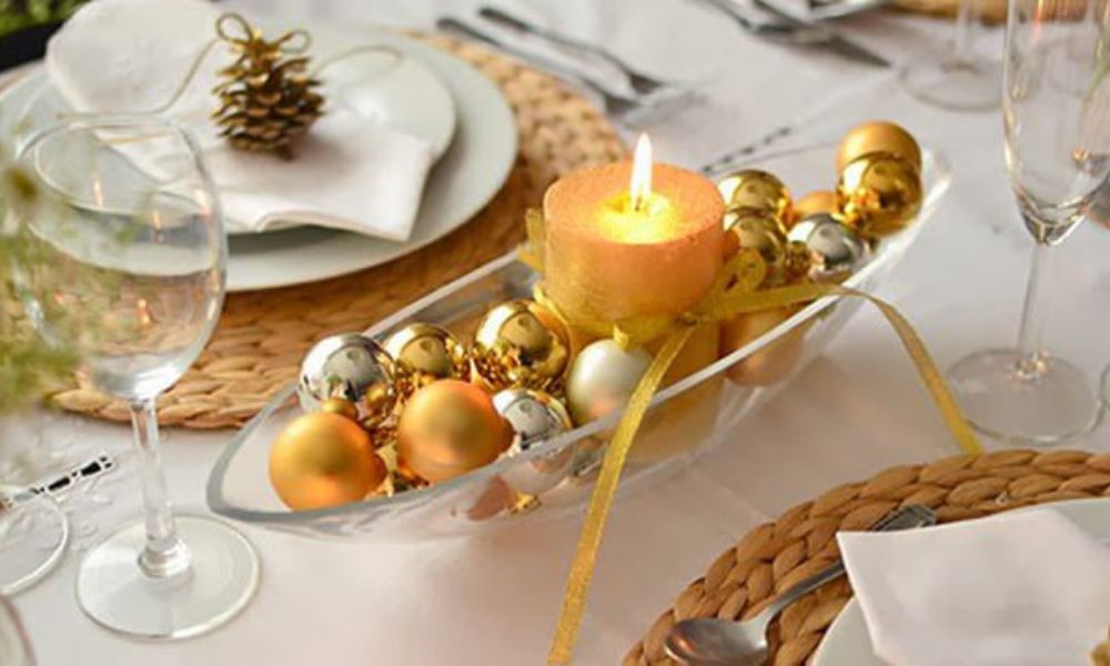 7 ideas de centros de mesa navideños para hacer en casa