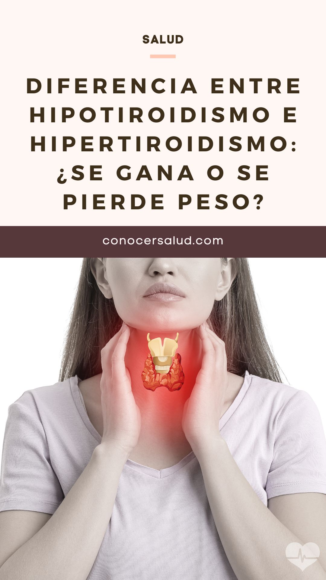 Diferencia entre hipotiroidismo e hipertiroidismo: ¿se gana o se pierde peso?