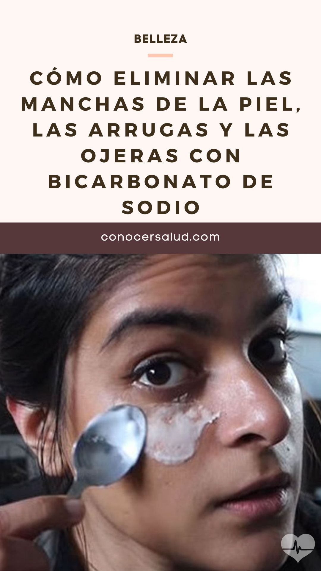Cómo eliminar las manchas de la piel, las arrugas y las ojeras con bicarbonato de sodio