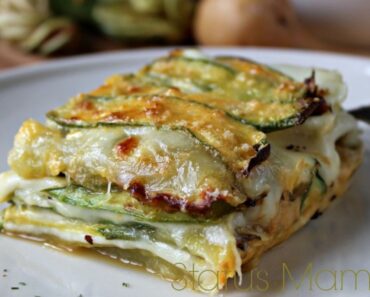 Receta de parmigiana blanca de calabacines y patatas: deliciosa y muy baja en calorías Parmigiana blanca de calabacines y patatas: deliciosa y muy baja en calorías