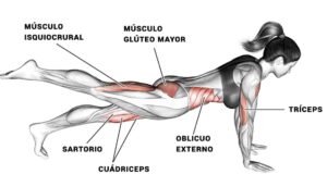 4 tipos de flexiones que tonifican brazos y abdominales simultáneamente