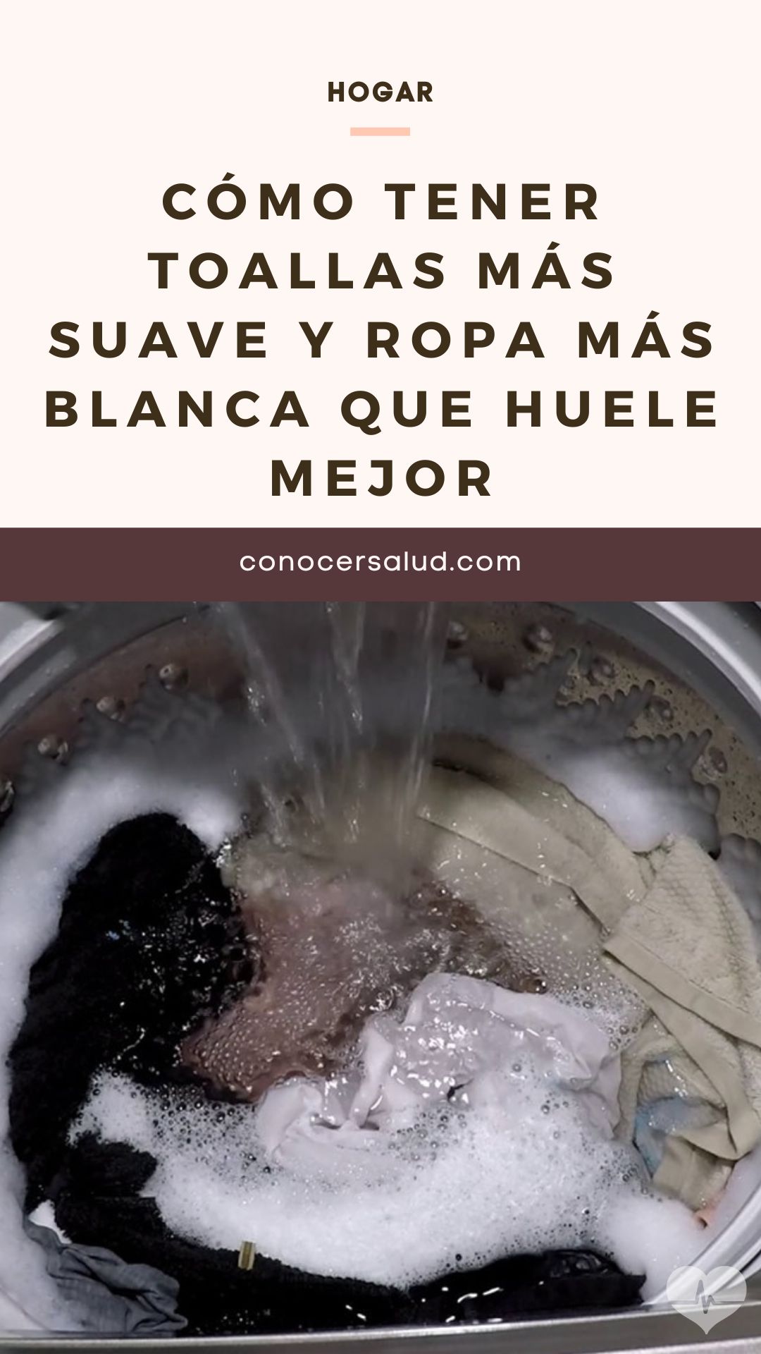 Cómo tener toallas más suave y ropa más blanca que huele mejor