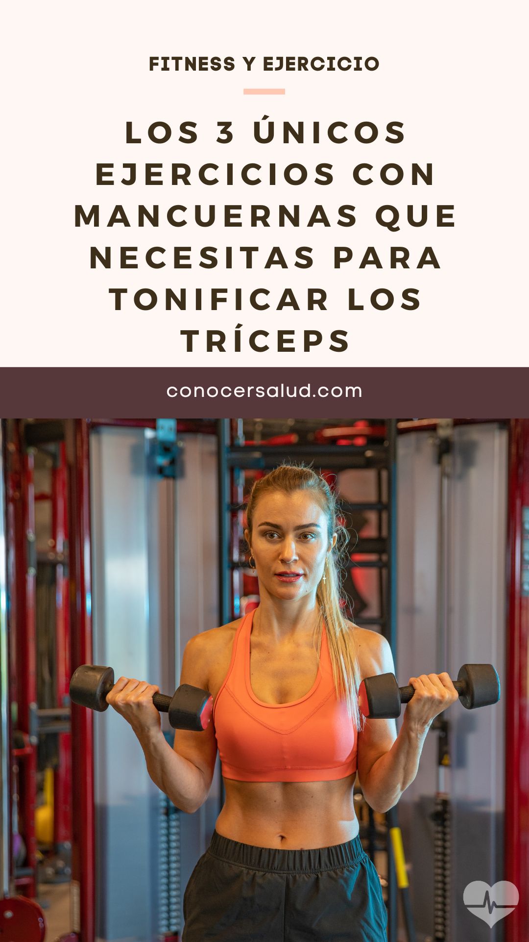 Los 3 únicos ejercicios con mancuernas que necesitas para tonificar los tríceps