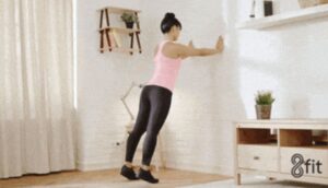 Cómo hacer flexiones de pared para fortalecer la parte superior del cuerpo