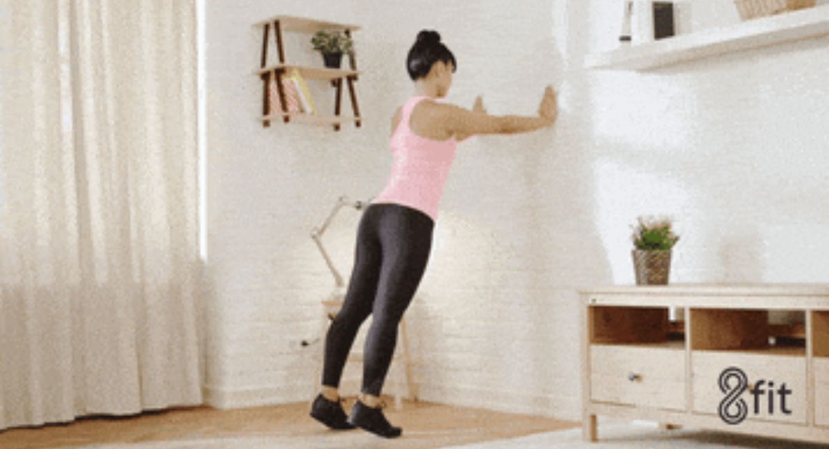 Cómo hacer flexiones de pared para fortalecer la parte superior del cuerpo