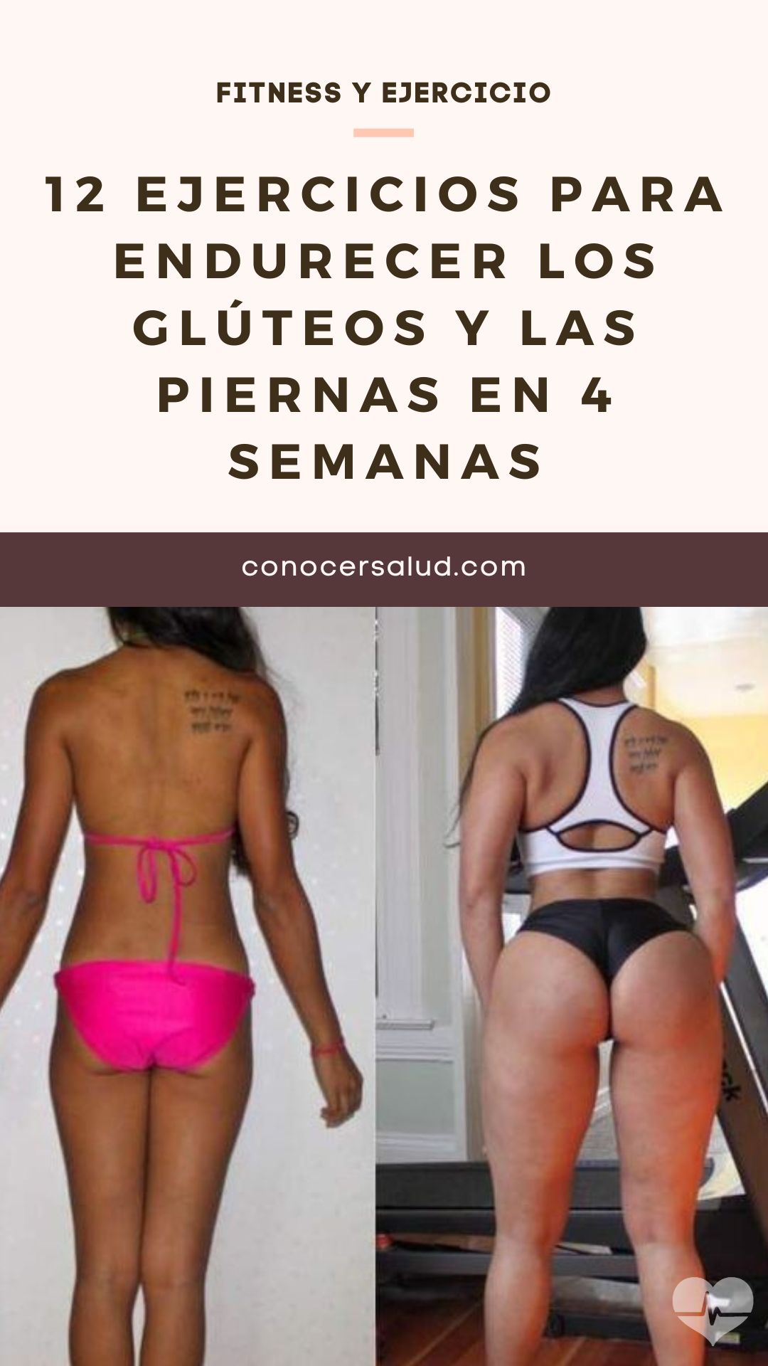 12 ejercicios para endurecer los glúteos y las piernas en 4 semanas