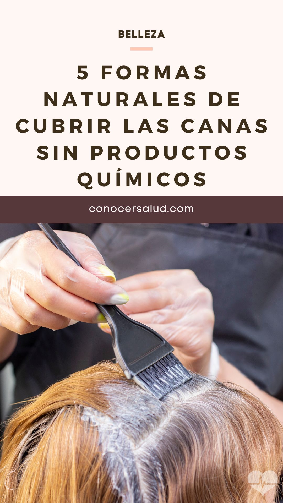 5 formas naturales de cubrir las canas sin productos químicos