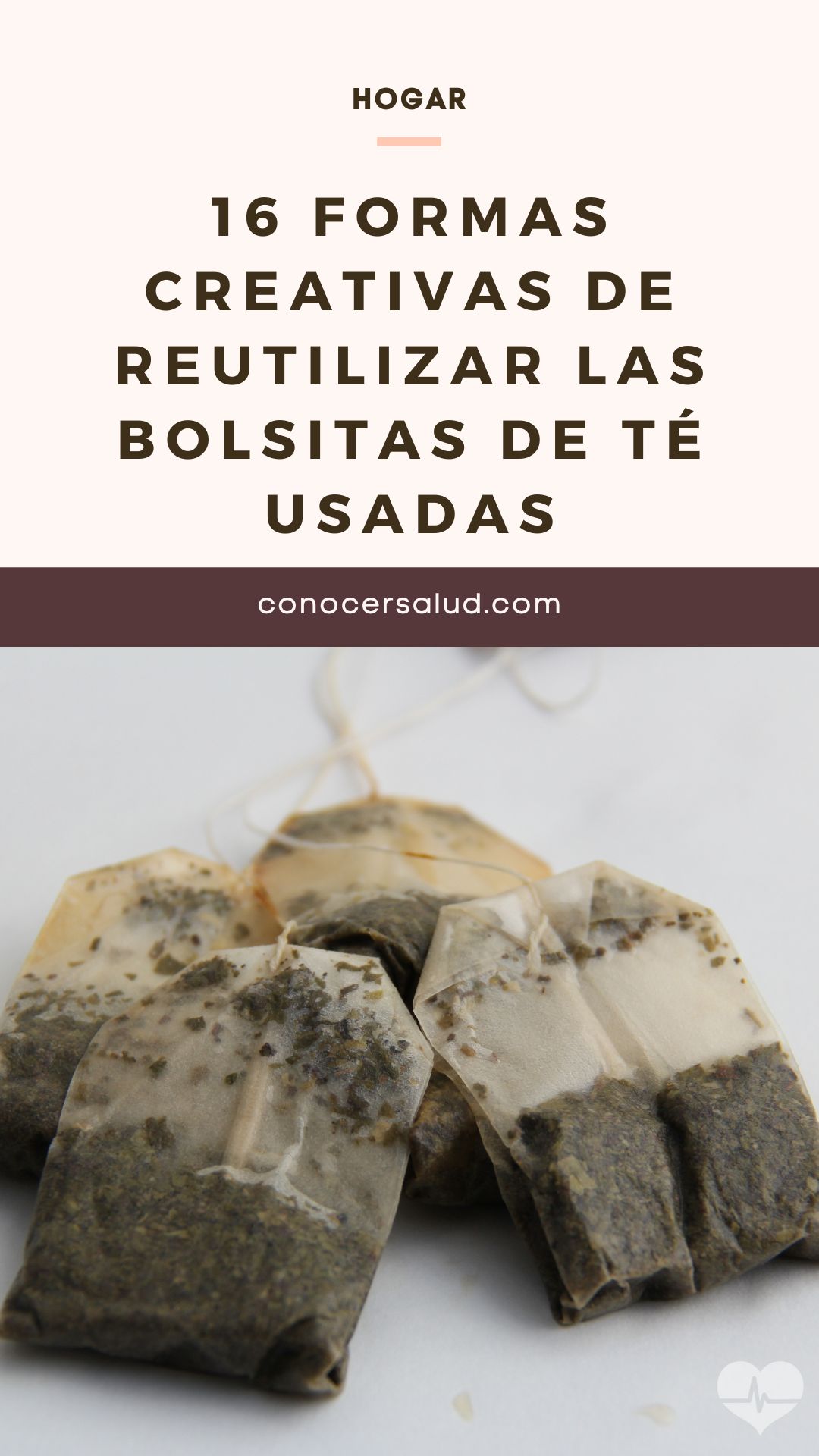 16 formas creativas de reutilizar las bolsitas de té usadas